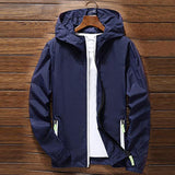 Sport Outdoor Cycling Thin Coat Jackets Man Casual Loose Men's Windbreakers Jacket Male's Waterproof Candy-Colored Outwear Q6128
