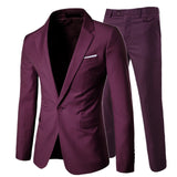 Luxury Men Wedding Suit Male Blazers Slim Fit Suits for Men Costume Business Formal Party Blue Classic Black Blazer
