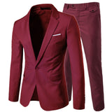 Luxury Men Wedding Suit Male Blazers Slim Fit Suits for Men Costume Business Formal Party Blue Classic Black Blazer