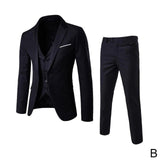 Custom Made 3pcs Business Blazer +Vest +Pants Wedding Suit Male Blazers Slim Suits Vintage Classic Blazers Male Party