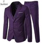 Luxury Men Wedding Suit Male Blazers Slim Fit Suits for Men Costume Business Formal Party Blue Classic Black Blazer